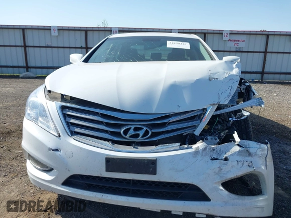 2014 Hyundai Azera with VIN KMHFG4JGXEA345249, listed as a IAAI auction lot 42118221 with 66,567 mi miles and . Bid and sale history available at carsss.com. Image 13.