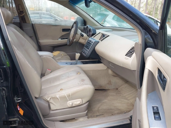 2003 Nissan Murano SL with VIN JN8AZ08W23W212374, listed as a IAAI auction lot 41937611 with 146,922 mi miles. Bid and sale history available at carsss.com. Image 5.
