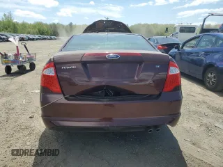2012 Ford Fusion SE with VIN 3FAHP0HA7CR195990, listed as a Copart auction lot 56012925 with Not provided miles and Clean title. Bid and sale history available at DreamBid. Image 6.