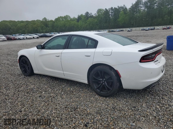 2018 Dodge Charger SXT with VIN 2C3CDXBG9JH196431, listed as a Copart auction lot 52214505 with 93,586 mi miles and Salvage Title. Bid and sale history available at DreamBid. Image 2.