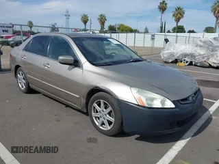 2003 Honda Accord EX z VIN 1HGCM66513A082683, wystawiony jako IAAI lot #42270014 z przebiegiem 199 468 mil mil oraz . Historia ofert i sprzedaży dostępna na DreamBid. Obrazek 1.