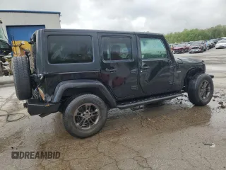 2016 Jeep Wrangler Unlimited 75th Anniversary with VIN 1C4HJWEG3GL198641, listed as a Copart auction lot 55892035 with 128,702 mi miles and Salvage title. Bid and sale history available at DreamBid. Image 3.