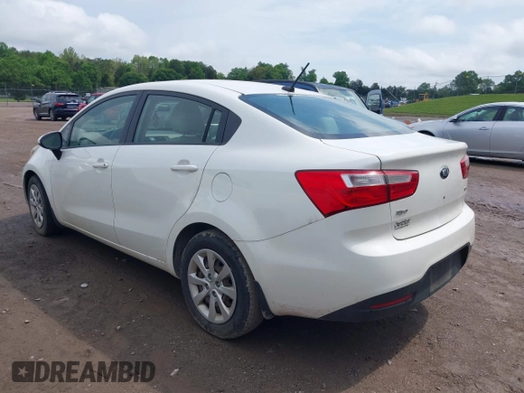 2013 Kia Rio LX with VIN KNADM4A39D6318169, listed as a IAAI auction lot 42063285 with 138,272 mi miles and . Bid and sale history available at DreamBid. Image 3.