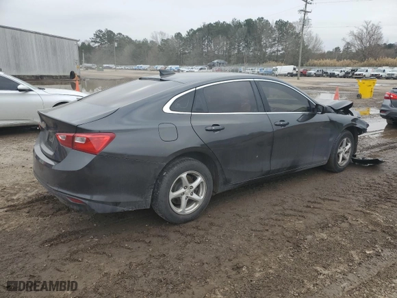2017 Chevrolet Malibu LS with VIN 1G1ZC5STXHF225417, listed as a Copart auction lot 43817975 with NaN miles and Salvage Title. Bid and sale history available at carsss.com. Image 3.