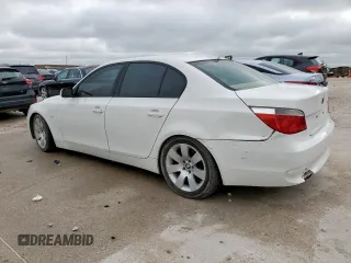 2005 BMW 5 Series 530i with VIN WBANA73565CR57531, listed as a Copart auction lot 55157635 with 231,388 mi miles and Clean Title. Bid and sale history available at carsss.com. Image 2.