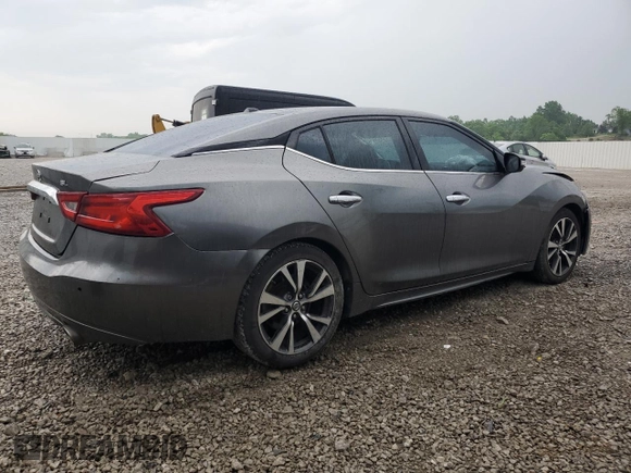 2017 Nissan Maxima Platinum with VIN 1N4AA6AP7HC384827, listed as a Copart auction lot 57254815 with 136,572 mi miles and Salvage title. Bid and sale history available at DreamBid. Image 3.