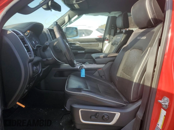 2020 Ram 1500 Laramie with VIN 1C6SRFDT9LN401373, listed as a Copart auction lot 88947705 with 52,161 mi miles and Salvage Title. Bid and sale history available at carsss.com. Image 7.