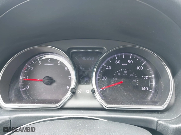 2016 Nissan Versa S with VIN 3N1CN7AP8GL883199, listed as a IAAI auction lot 42005328 with 40,659 mi miles. Bid and sale history available at carsss.com. Image 7.