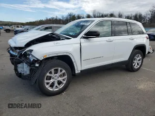 2022 Jeep Grand Cherokee Limited z VIN 1C4RJHBG1N8531648, wystawiony jako Copart lot #54533945 z przebiegiem 15 527 mil mil oraz Szkoda całkowita • Salvage title. Historia ofert i sprzedaży dostępna na DreamBid. Obrazek 1.