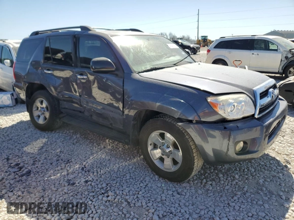 2007 Toyota 4Runner SR5 with VIN JTEZU14R978077936, listed as a Copart auction lot 48493175 with 33,305 mi miles and Salvage Title. Bid and sale history available at carsss.com. Image 4.