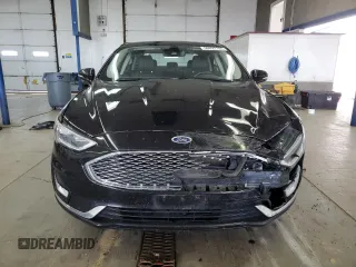 2020 Ford Fusion Titanium with VIN 3FA6P0RUXLR182408, listed as a Copart auction lot 56897105 with 100,021 mi miles and Salvage title. Bid and sale history available at DreamBid. Image 5.