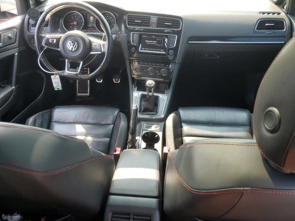 2015 Volkswagen Golf GTI Autobahn w/Performance Pkg with VIN 3VW547AUXFM080639, listed as a Copart auction lot 69960984 with 143,672 mi miles and Salvage Title. Bid and sale history available at carsss.com. Image 8.