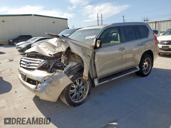 2010 Lexus GX 460 with VIN JTJBM7FX1A5004747, listed as a Copart auction lot 53311715 with Not Provided miles and Salvage Title. Bid and sale history available at DreamBid. Image 1.