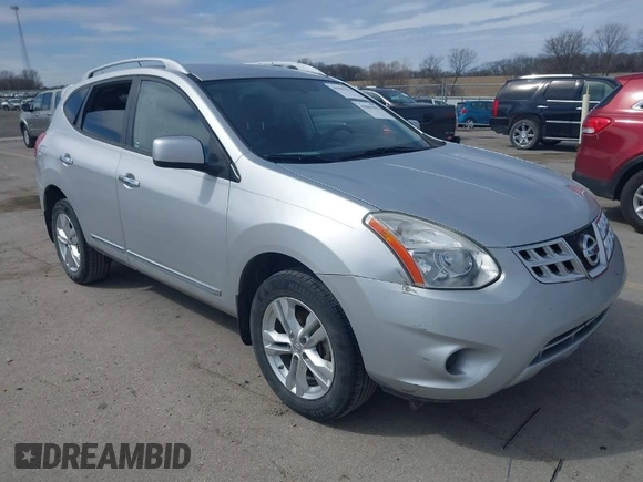 2012 Nissan Rogue S with VIN JN8AS5MTXCW299518, listed as a IAAI auction lot 41867912 with 121,311 mi miles and . Bid and sale history available at DreamBid. Image 1.