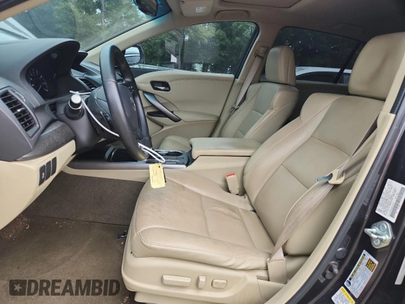 2014 Acura RDX with VIN 5J8TB3H3XEL017077, listed as a Copart auction lot 60435345 with 112,521 mi miles and Salvage title. Bid and sale history available at DreamBid. Image 7.