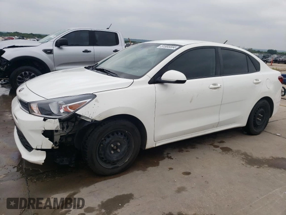 2021 Kia Rio LX with VIN 3KPA24AD9ME364924, listed as a Copart auction lot 51585554 with 86,649 mi miles and Clean Title. Bid and sale history available at carsss.com. Image 1.