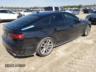 2019 Audi A5 Sportback Premium Plus with VIN WAUENCF59KA094451, listed as a Copart auction lot 39741983 with 15,742 mi miles. Bid and sale history available at carsss.com. Image 3.