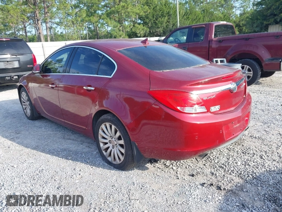 2013 Buick Regal Turbo Premium 1 with VIN 2G4GS5EV4D9122037, listed as a IAAI auction lot 42539219 with 182,078 mi miles and . Bid and sale history available at DreamBid. Image 3.