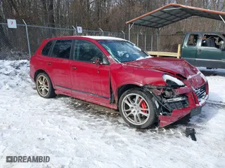 2009 Porsche Cayenne GTS with VIN WP1AD29P49LA60524, listed as a IAAI auction lot 41364169 with 141,294 mi miles. Bid and sale history available at carsss.com. Image 1.
