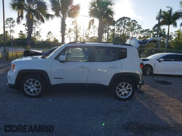 2019 Jeep Renegade Latitude with VIN ZACNJABB9KPJ82136, listed as a IAAI auction lot 41906183 with 51,162 mi miles and . Bid and sale history available at DreamBid. Image 14.