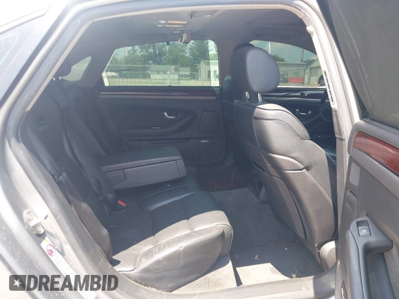 2004 Audi A8 with VIN WAUML44E74N015221, listed as a IAAI auction lot 42729148 with 165,725 mi miles and . Bid and sale history available at DreamBid. Image 8.