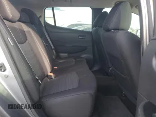 2022 Nissan LEAF SV Plus with VIN 1N4BZ1CV1NC563579, listed as a Copart auction lot 80015834 with 41,751 mi miles and Salvage Title. Bid and sale history available at DreamBid. Image 10.