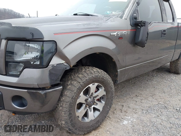 2012 Ford F-150 XL with VIN 1FTFX1EF0CFC11211, listed as a IAAI auction lot 41544747 with 118,638 mi miles. Bid and sale history available at carsss.com. Image 6.