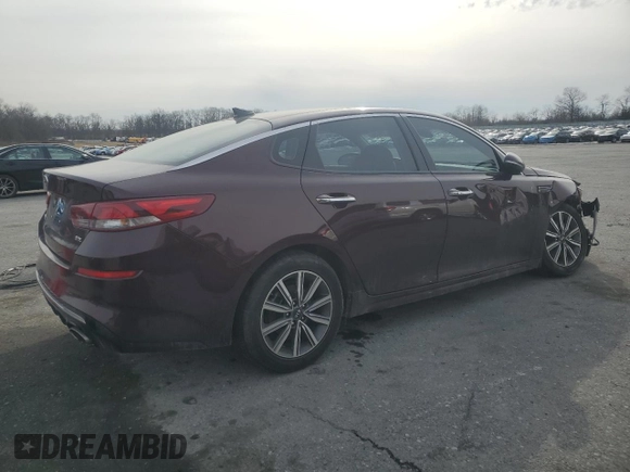 2020 Kia Optima EX Premium with VIN 5XXGU4L14LG424377, listed as a Copart auction lot 44209735 with 45,403 mi miles and Salvage Title. Bid and sale history available at carsss.com. Image 3.