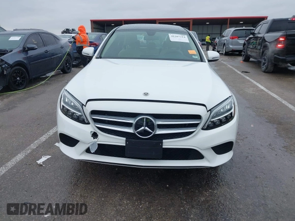 2021 Mercedes-Benz C 300 with VIN W1KWF8EB8MR604811, listed as a IAAI auction lot 41507214 with 29,349 mi miles and . Bid and sale history available at DreamBid. Image 12.