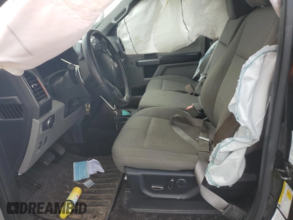 2018 Ford F-150 XL with VIN 1FTEW1EP5JFA02664, listed as a Copart auction lot 45900715 with 105,838 mi miles and Salvage Title. Bid and sale history available at carsss.com. Image 7.