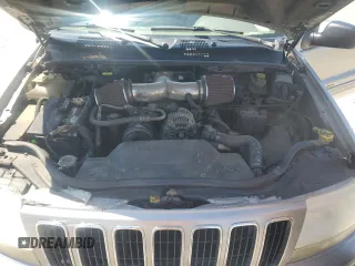 2001 Jeep Grand Cherokee Limited with VIN 1J4GW58N11C568908, listed as a Copart auction lot 55697175 with 214,491 mi miles and Clean Title. Bid and sale history available at DreamBid. Image 12.