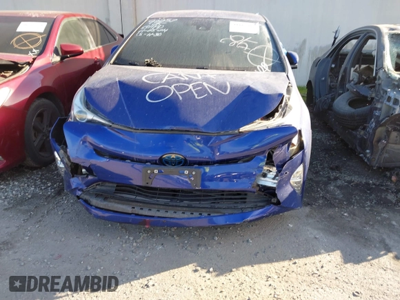 2016 Toyota Prius Four with VIN JTDKARFU6G3521298, listed as a IAAI auction lot 41113965 with 1 mi miles. Bid and sale history available at carsss.com. Image 12.