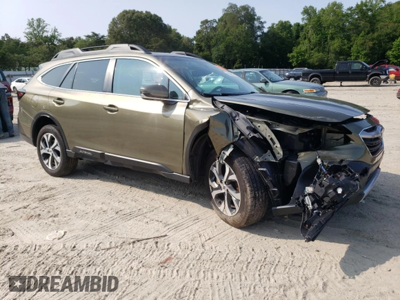 2022 Subaru Outback Limited with VIN 4S4BTANC8N3245350, listed as a Copart auction lot 59343795 with 73,642 mi miles and Salvage title. Bid and sale history available at DreamBid. Image 4.