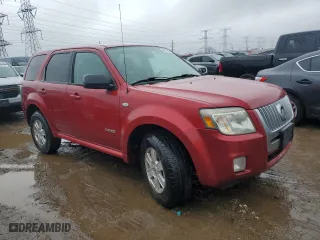 2008 Mercury Mariner with VIN 4M2CU91118KJ42896, listed as a Copart auction lot 48014455 with 105,383 mi miles and Clean Title. Bid and sale history available at carsss.com. Image 4.