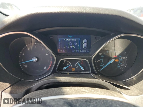 2013 Ford Focus SE z VIN 1FADP3F23DL296908, wystawiony jako Copart lot #57076095 z przebiegiem 160 690 mil mil oraz Szkoda całkowita • Salvage title. Historia ofert i sprzedaży dostępna na DreamBid. Obrazek 9.