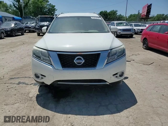 2015 Nissan Pathfinder SL with VIN 5N1AR2MM9FC653318, listed as a Copart auction lot 61610125 with 147,578 mi miles and Salvage title. Bid and sale history available at DreamBid. Image 13.