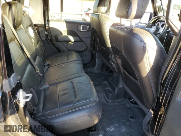 2019 Jeep Wrangler Unlimited Sahara with VIN 1C4HJXEG5KW570347, listed as a Copart auction lot 80388234 with 69,564 mi miles and Salvage Title. Bid and sale history available at carsss.com. Image 11.