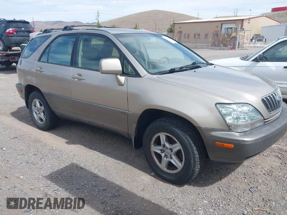 2002 Lexus RX 300 with VIN JTJHF10U020273496, listed as a IAAI auction lot 42016422 with 306,664 mi miles and . Bid and sale history available at DreamBid. Image 1.