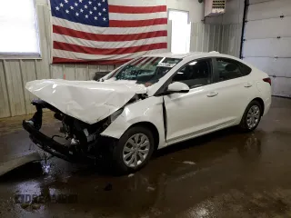 2021 Hyundai Accent SE with VIN 3KPC24A64ME130149, listed as a Copart auction lot 39849174 with 54,493 mi miles. Bid and sale history available at carsss.com. Image 1.