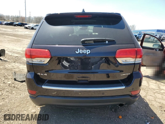 2019 Jeep Grand Cherokee Limited with VIN 1C4RJFBG6KC582933, listed as a Copart auction lot 53847055 with 69,062 mi miles and Salvage title. Bid and sale history available at DreamBid. Image 6.