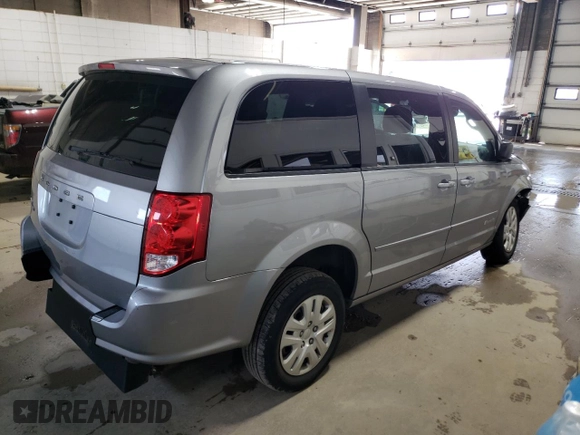 2017 Dodge Grand Caravan SE z VIN 2C4RDGBG7HR822519, wystawiony jako Copart lot #59935725 z przebiegiem 94 050 mil mil oraz Szkoda całkowita • Salvage title. Historia ofert i sprzedaży dostępna na DreamBid. Obrazek 3.