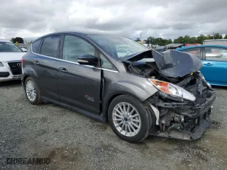 2016 Ford C-Max Energi SEL with VIN 1FADP5CU7GL103391, listed as a Copart auction lot 50105363 with 81,406 mi miles. Bid and sale history available at carsss.com. Image 4.