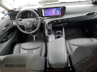 2023 Toyota Mirai XLE with VIN JTDAAAAA8PA010262, listed as a Copart auction lot 48825745 with 17,234 mi miles and Salvage Title. Bid and sale history available at carsss.com. Image 8.