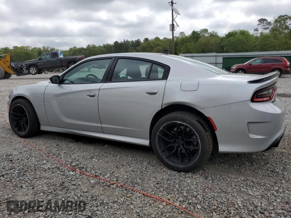 2019 Dodge Charger R/T with VIN 2C3CDXCT3KH721495, listed as a Copart auction lot 52066695 with 61,666 mi miles and Salvage Title. Bid and sale history available at DreamBid. Image 2.