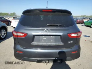 2013 Infiniti JX35 with VIN 5N1AL0MM3DC335813, listed as a Copart auction lot 52083444 with 154,268 mi miles and Salvage Title. Bid and sale history available at carsss.com. Image 6.