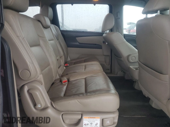 2016 Honda Odyssey EX-L with VIN 5FNRL5H65GB045564, listed as a Copart auction lot 46044735 with 322,541 mi miles and Salvage Title. Bid and sale history available at DreamBid. Image 11.
