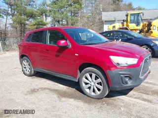 2013 Mitsubishi Outlander Sport ES with VIN 4A4AP3AU2DE013286, listed as a IAAI auction lot 41809398 with 245,254 mi miles. Bid and sale history available at carsss.com. Image 1.