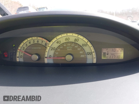 2007 Toyota Yaris with VIN JTDBT923671124466, listed as a IAAI auction lot 41936737 with 117,101 mi miles. Bid and sale history available at carsss.com. Image 7.