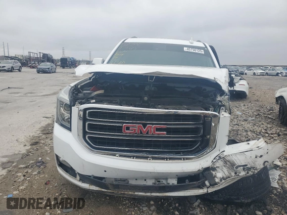 2019 GMC Yukon SLT with VIN 1GKS1BKC6KR236082, listed as a Copart auction lot 45750125 with 0 mi miles and Salvage Title. Bid and sale history available at carsss.com. Image 5.