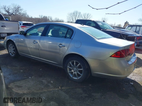 2007 Buick Lucerne V6 CXL with VIN 1G4HD57277U148897, listed as a IAAI auction lot 41743649 with 240,414 mi miles. Bid and sale history available at carsss.com. Image 3.